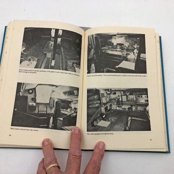 Blue Water Green Skipper Stuart Woods HBDC 1977 First Edition Vintage - Picture 10 of 13